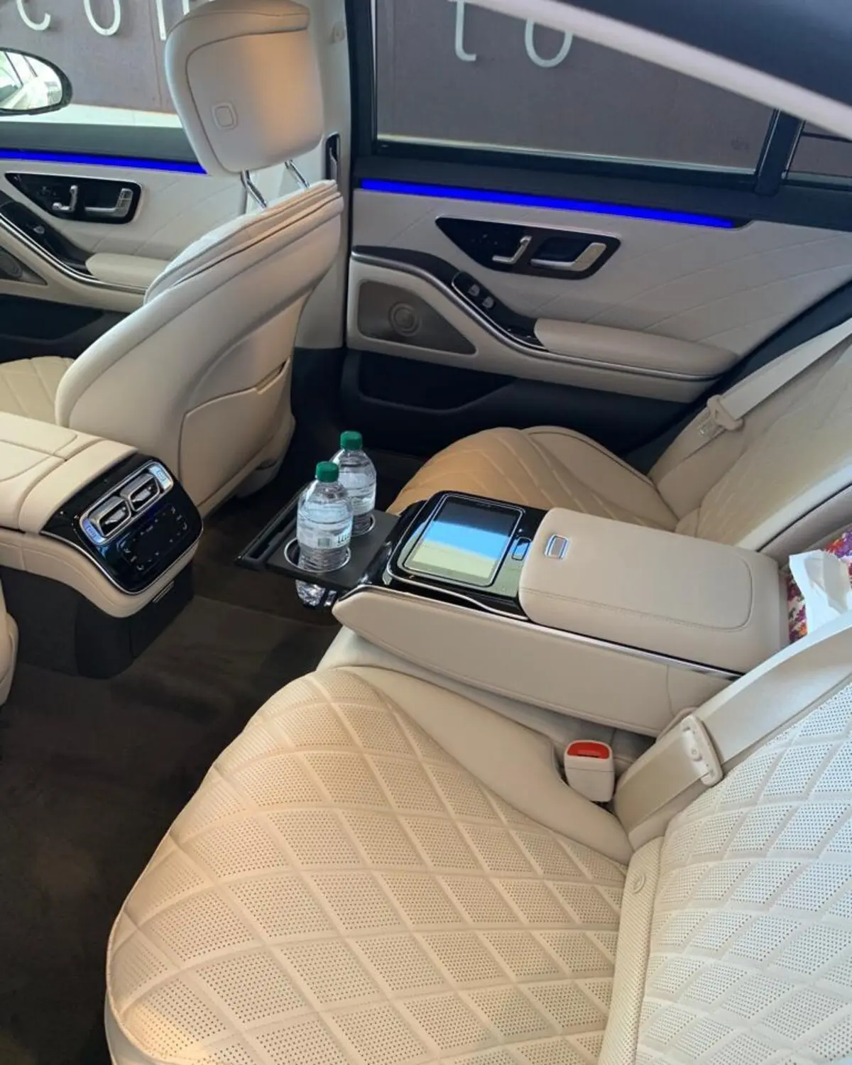 Mercedes-Benz S-Class passenger interior
