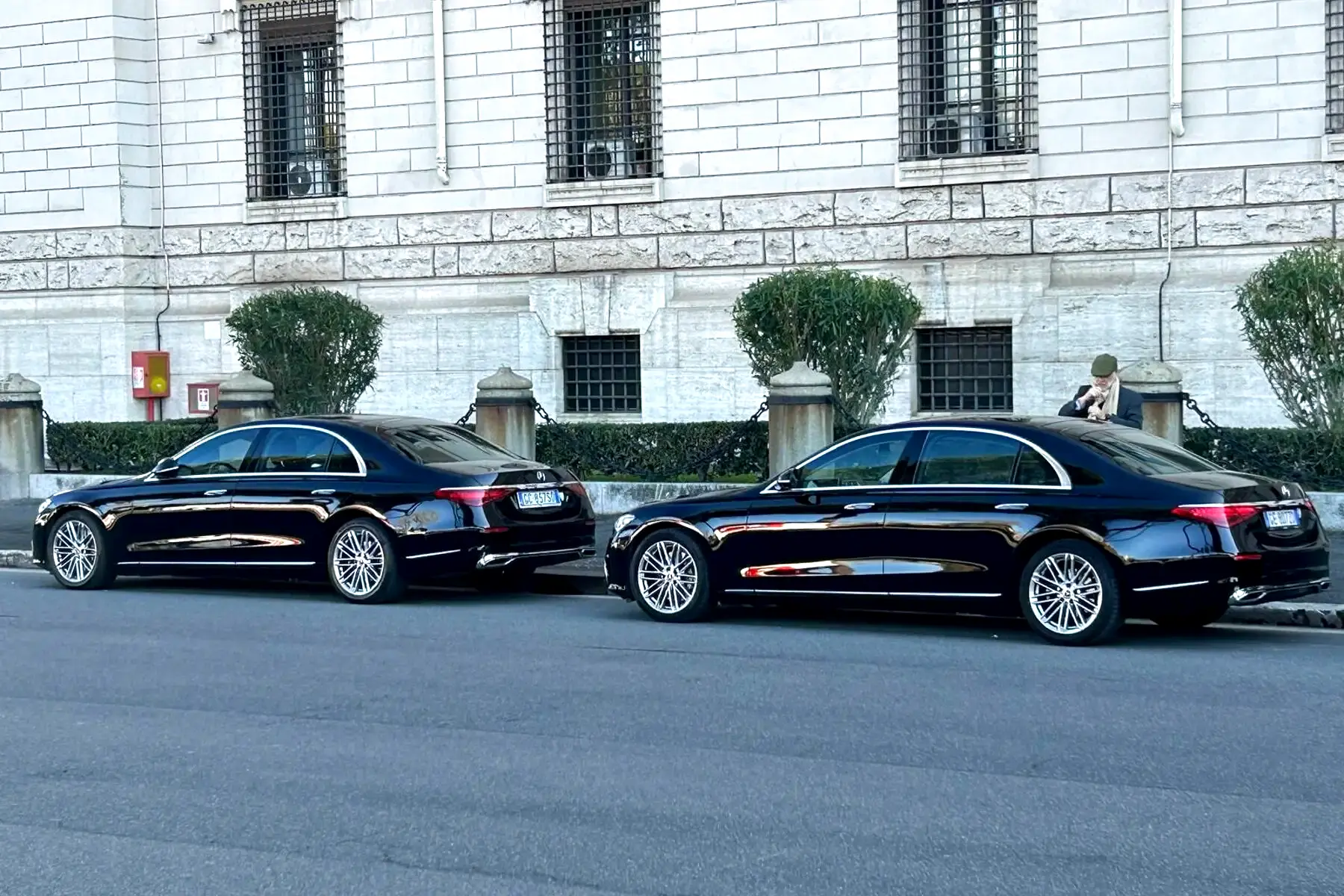 Mercedes-Benz executive chauffeur vehicles