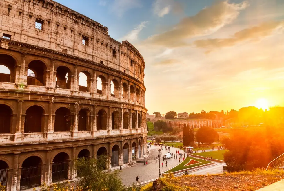 The Colosseum during a private Rome highlights experience